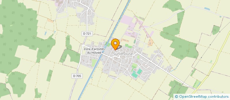 localisation de l'entreprise KENCK PAYSAGE  SUNDHOUSE