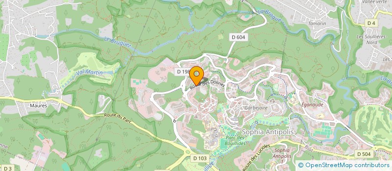 localisation de l'entreprise KENCO FRANCE  VALBONNE