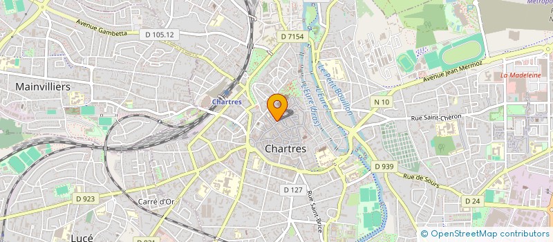 localisation de l'entreprise KENDA FRANCE à CHARTRES
