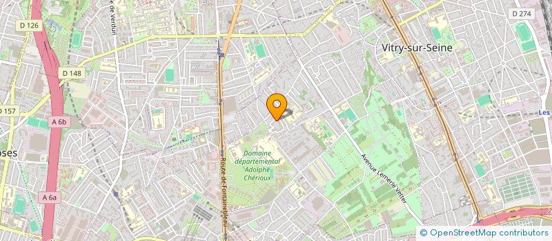 localisation de l'entreprise KENDIA TRAITEUR à VITRY-SUR-SEINE