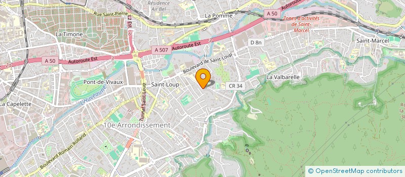 localisation de l'entreprise KENDIF NETTOYAGE ET SERVICES à MARSEILLE