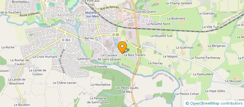 localisation de l'entreprise KENDIRVI  BRETEIL