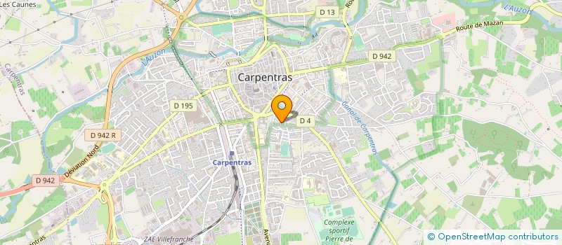 localisation de l'entreprise KENDO  CARPENTRAS