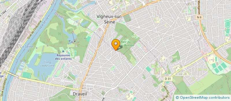 localisation de l'entreprise KENDO  DRAVEIL