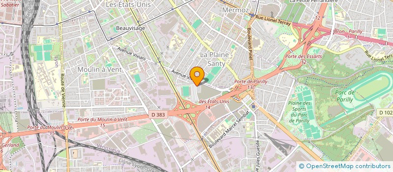 localisation de l'entreprise KENERGIE à VENISSIEUX