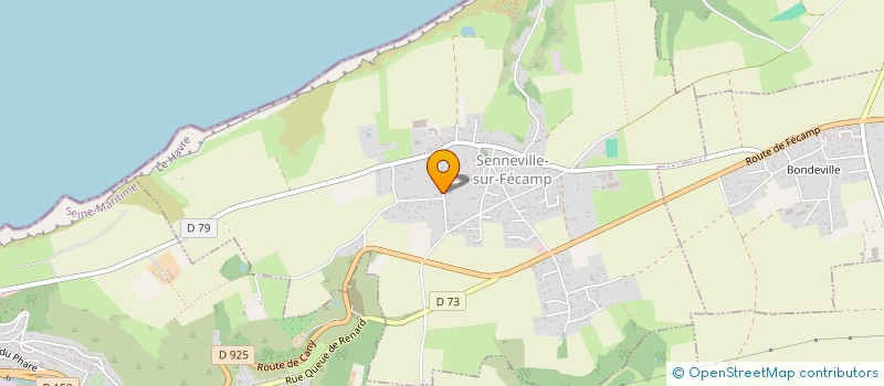 localisation de l'entreprise KENESSIA-IMMO à SENNEVILLE-SUR-FECAMP