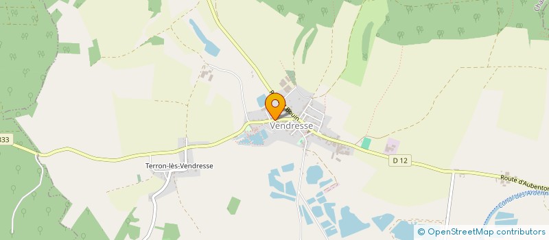 localisation de l'entreprise KENEVEGIN  VENDRESSE