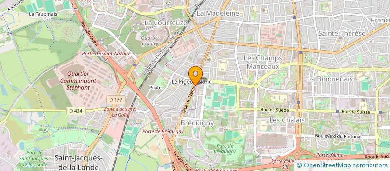 localisation de l'entreprise KENEVI  SAINT-JACQUES-DE-LA-LANDE