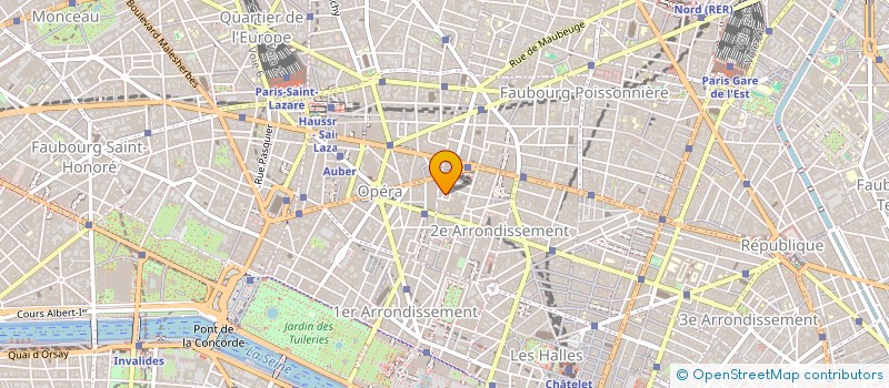 localisation de l'entreprise KENEX IMMO à PARIS