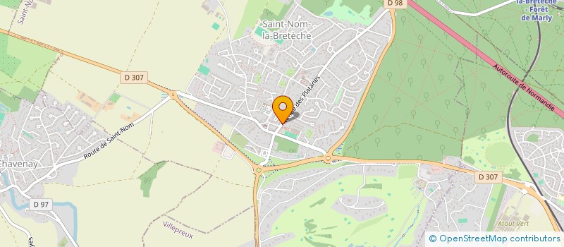 localisation de l'entreprise KENGURU PRO FRANCE  VERSAILLES