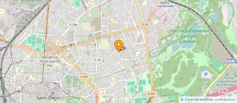 localisation de l'entreprise KENICOLOR à SAINT-DENIS