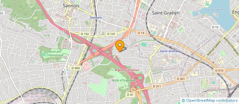 localisation de l'entreprise KENINI TAXI  ARGENTEUIL