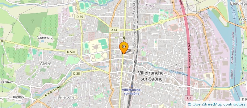 localisation de l'entreprise KENJI à VILLEFRANCHE-SUR-SAONE