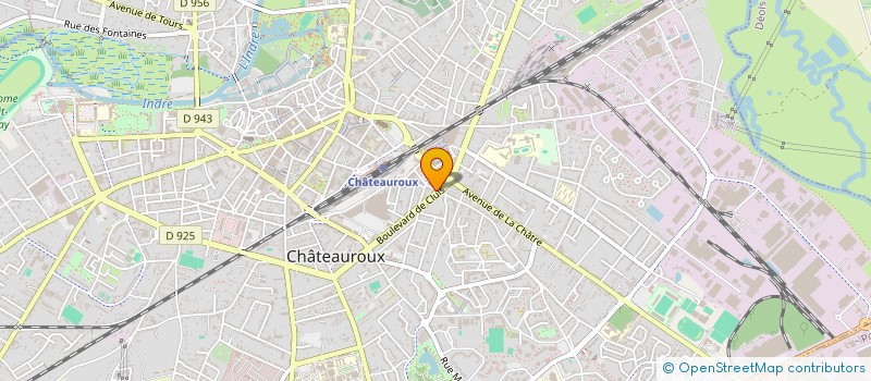 localisation de l'entreprise KENKAY à CHATEAUROUX