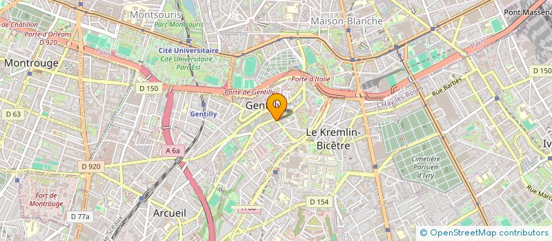 localisation de l'entreprise KENKO  GENTILLY