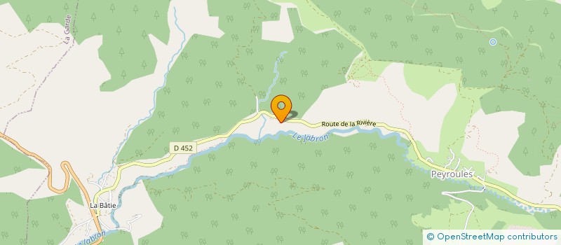 localisation de l'entreprise KENKOM à PEYROULES