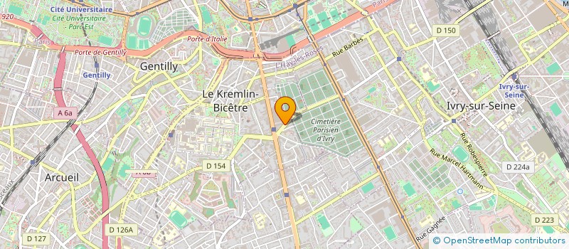 localisation de l'entreprise KENLIN à LE KREMLIN-BICETRE