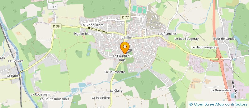 localisation de l'entreprise KENLODIN  LAILLE