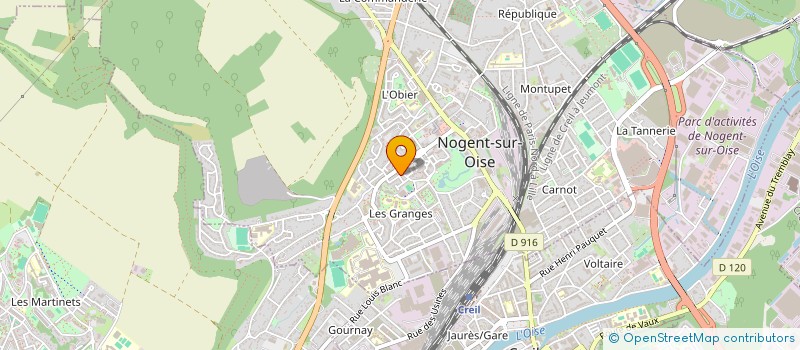 localisation de l'entreprise KENLOR PRO  NOGENT-SUR-OISE