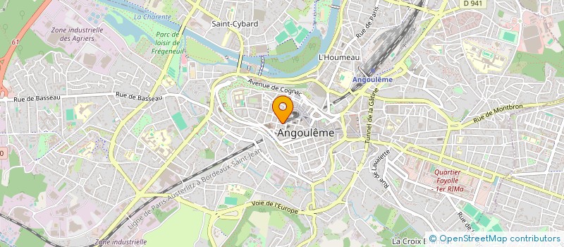 localisation de l'entreprise KENNEDY à ANGOULEME