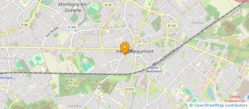 localisation de l'entreprise KENNEDY à HENIN-BEAUMONT