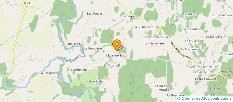 localisation de l'entreprise KENNEDY à PUTANGES-LE-LAC