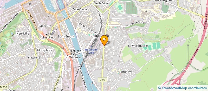 localisation de l'entreprise KENNEDY à BOULOGNE-SUR-MER