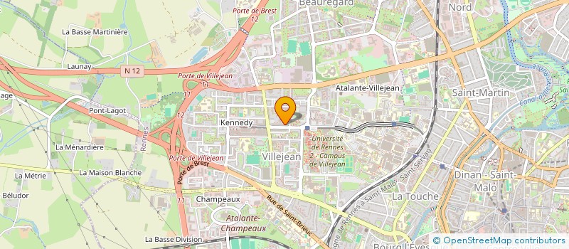 localisation de l'entreprise KENNEDY  RENNES