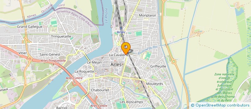 localisation de l'entreprise KENNEL CLUB DE FRANCE (KCF) à ARLES