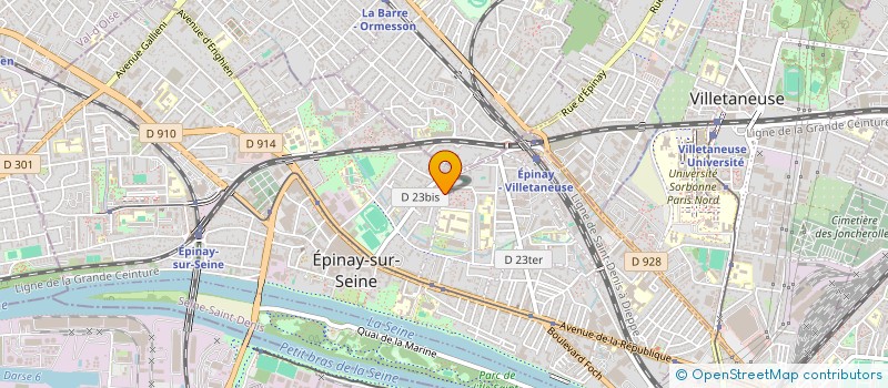 localisation de l'entreprise KENNET IMMOBILIER à EPINAY-SUR-SEINE
