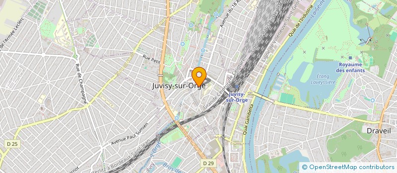 localisation de l'entreprise KENNICHE ASSOCIES à JUVISY-SUR-ORGE
