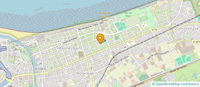 localisation de l'entreprise KENNINGTON à DUNKERQUE