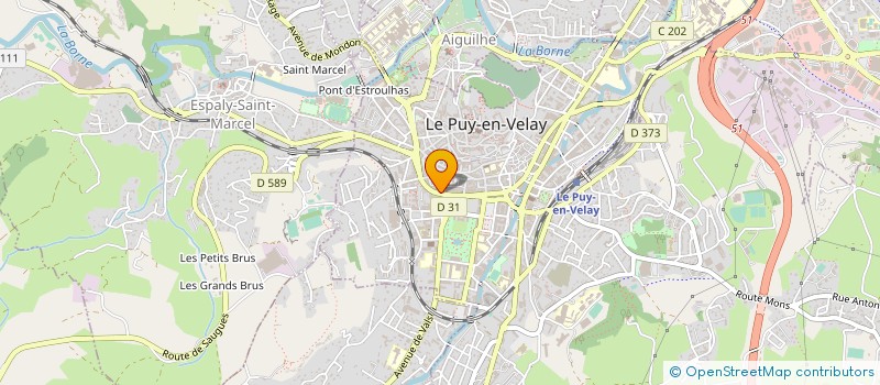 localisation de l'entreprise KENNY'S 01 à LE PUY-EN-VELAY