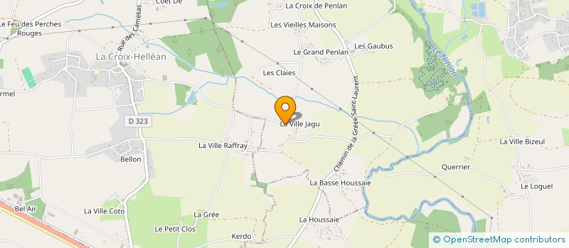 localisation de l'entreprise KENO  HELLEAN