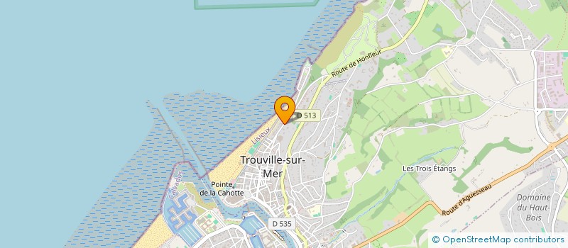 localisation de l'entreprise KENO à TROUVILLE-SUR-MER