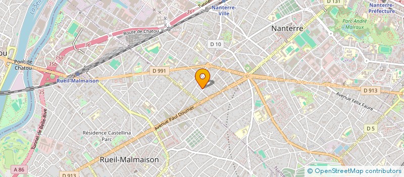 localisation de l'entreprise KENOBI CONSEIL à NANTERRE