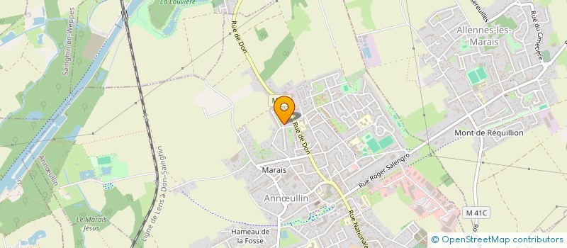 localisation de l'entreprise KENOSE  ANNULLIN