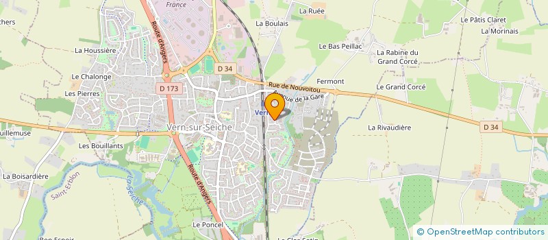 localisation de l'entreprise KENOTA  VERN-SUR-SEICHE