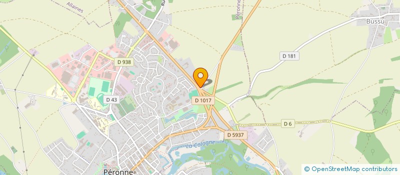 localisation de l'entreprise KENRAY FRANCE  PERONNE