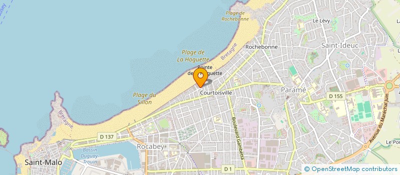 localisation de l'entreprise KENROC  SAINT-MALO