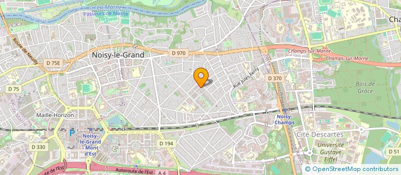 localisation de l'entreprise KENRON IMMOBILIER  NOISY-LE-GRAND
