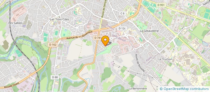 localisation de l'entreprise KENSAAS  QUIMPERLE