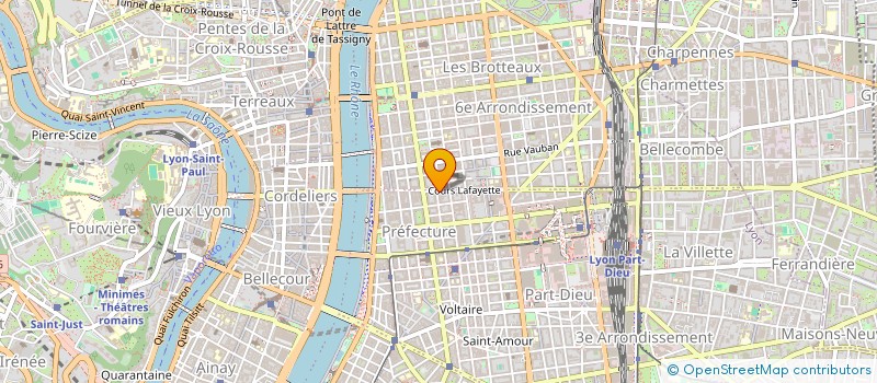 localisation de l'entreprise KENSEO ASSOCATION EN FAVEUR DU HANDICAP  LYON