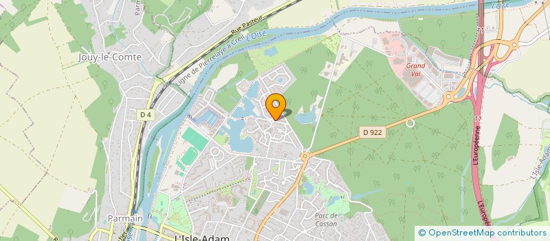 localisation de l'entreprise KENSHO  L'ISLE-ADAM