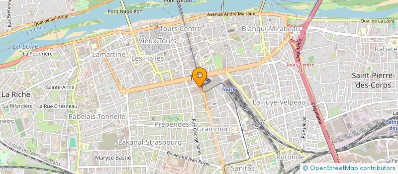 localisation de l'entreprise KENSINGTON - LE PALAIS DES HEROS  TOURS