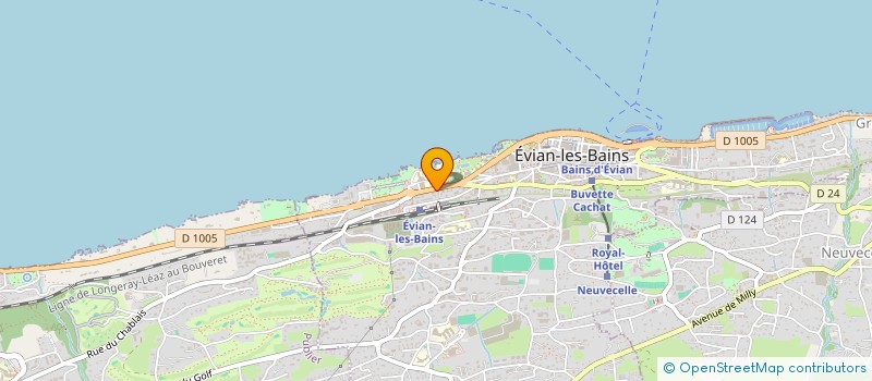 localisation de l'entreprise KENSKI  EVIAN-LES-BAINS