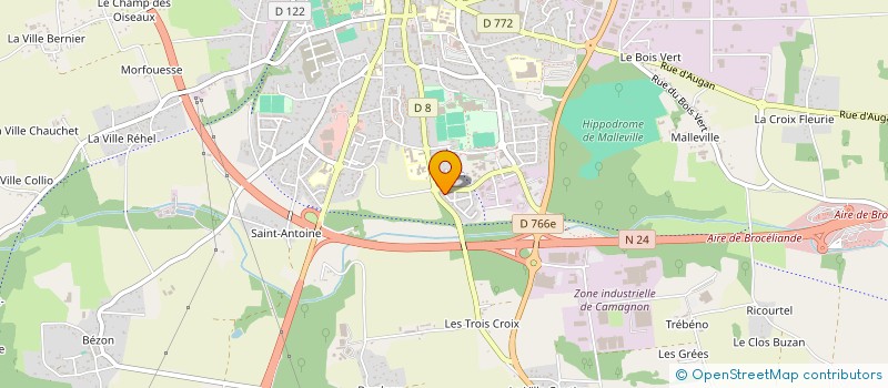 localisation de l'entreprise KENSY IMMO  PLOERMEL