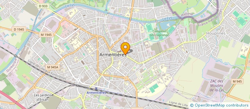 localisation de l'entreprise KENSYA GSM à ARMENTIERES