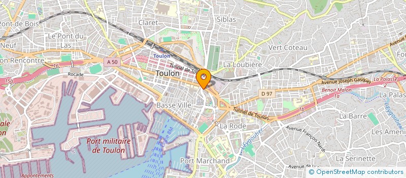 localisation de l'entreprise KENT  TOULON