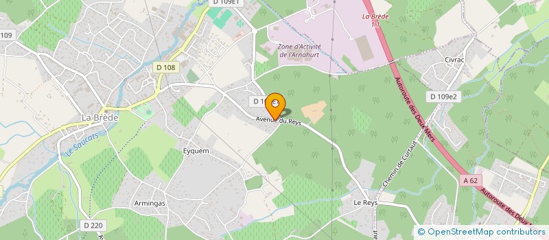 localisation de l'entreprise KENT IMMO  LA BREDE